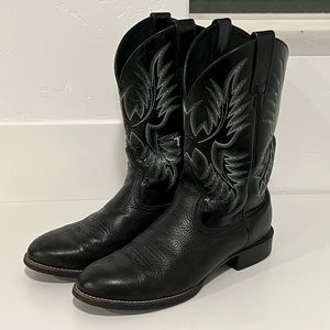 Ariat Heritage Stockman Western Cowboy Boots 9.5D